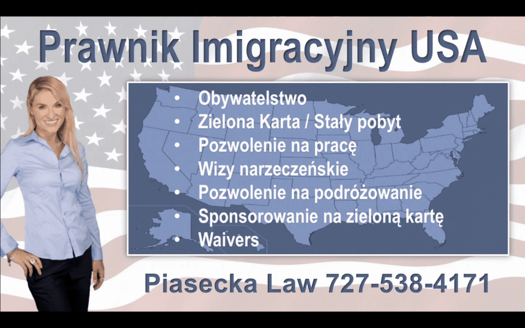 Prawnik Imigracyjny USA Piasecka Law Flag GIF