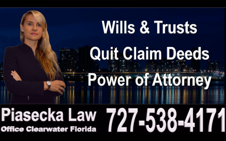 Wills-Trusts-Lawyer-Attorney-Prawnik - Quit Claim Deeds - Power of Attorney